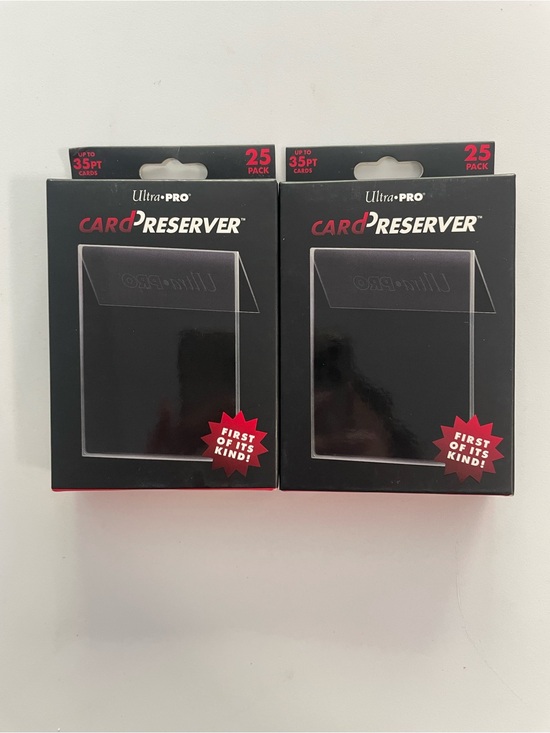Ultra Pro Other - Ultra PRO Card Preserver 25-Pack 2 Boxes